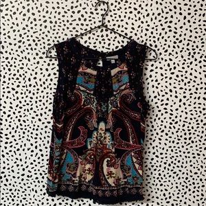 Patrons Of Peace Bohemian Tank Blouse